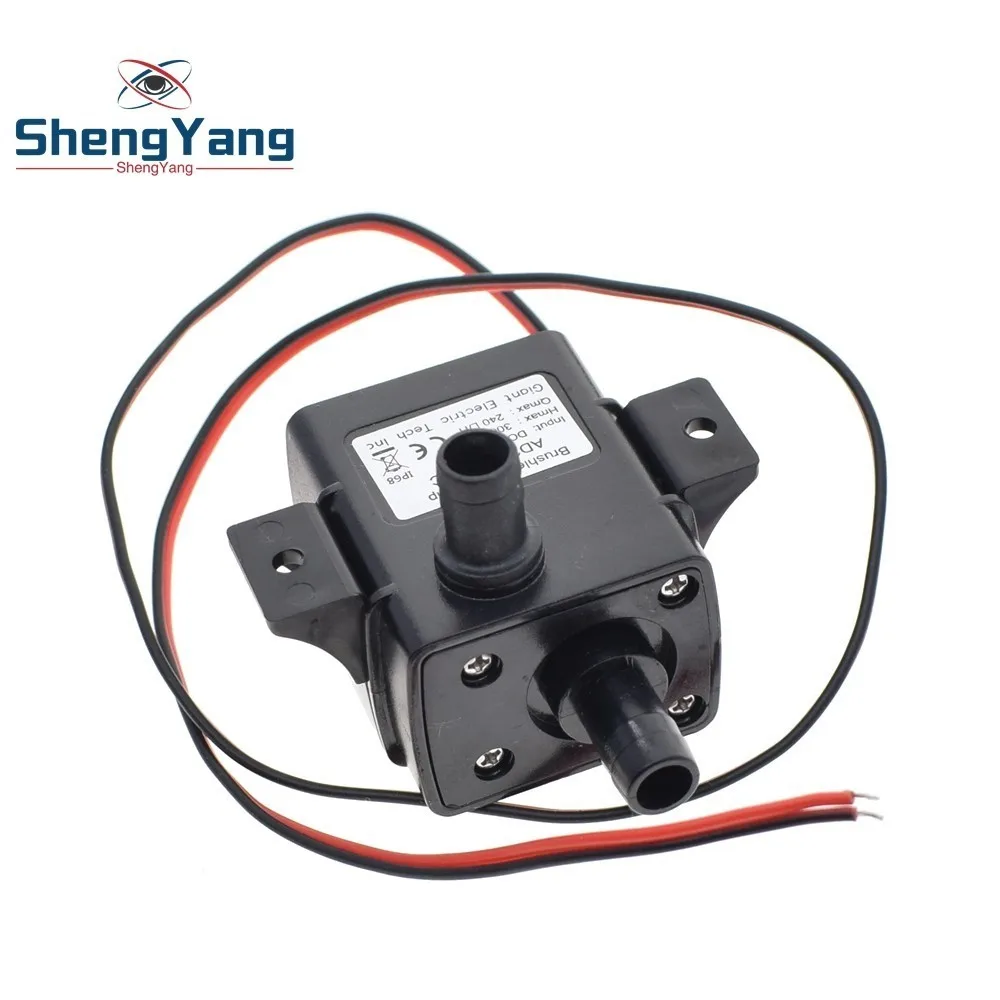 ShengYang мини DC12V 3 м 240л/ч бесщеточный мотор погружной водяной насос домашний G08 Прямая поставка