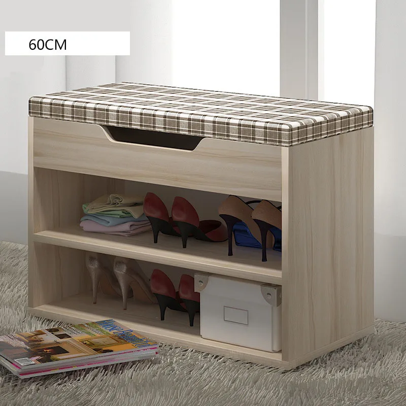 MAGIC UNION Shoe Shelves High Quality Wooden Stool Storage Organizer Accessorise Shelf Entrance Chair Home Furniture | Мебель