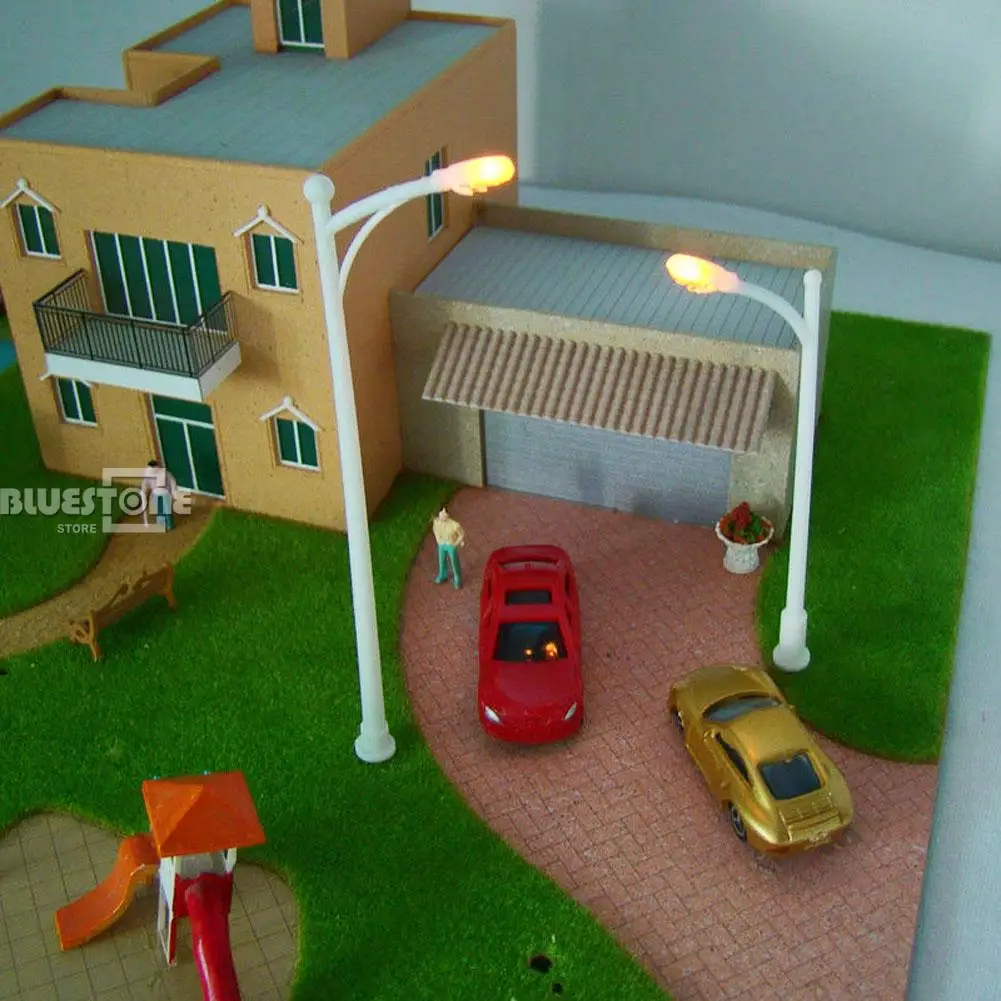 20 шт. модель уличного фонаря (Одна Головка) 1:100 Новинка | Игрушки и хобби