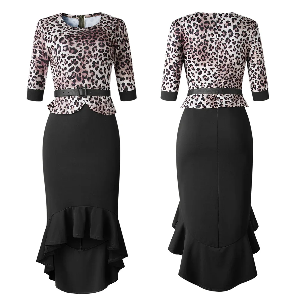 black dress Aovica/африканские платья для женщин; одежда в африканском стиле; платье макси; Африканский наряд; элегантное женское платье русалки; Вечерние Платья Миди - Цвет: black dress