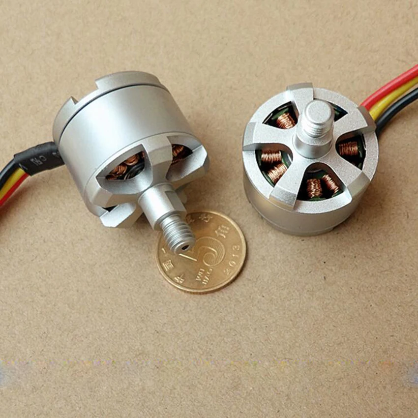 2212-KV920 Высокое качество 3 провод micro Бесщеточный Электродвигатель металлический