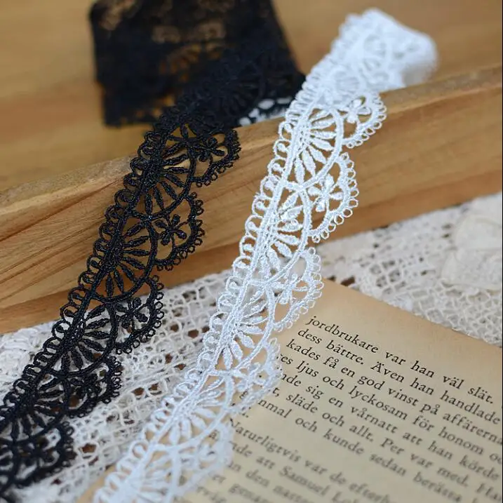 Кружевная лента 10 м/лот цветочный стиль Водорастворимая кружевная бейка ручной