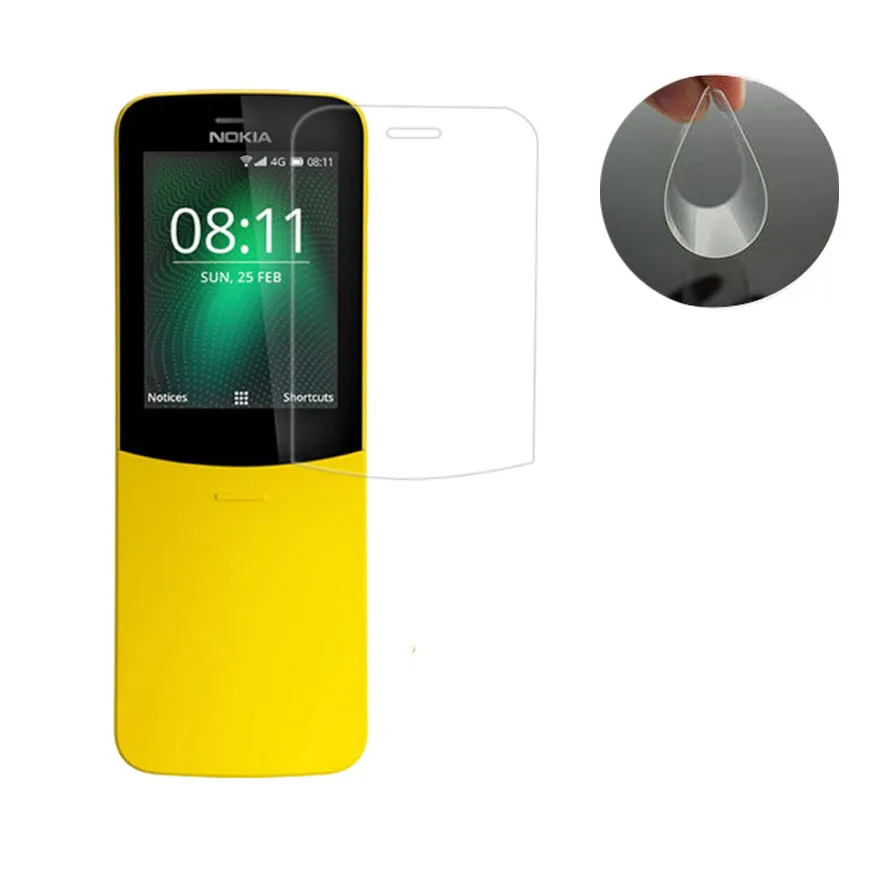 Против царапин Мягкий ТПУ Ультра прозрачная защитная пленка для Nokia 8110 протектор экрана
