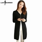 Новая мода весна 2021 женские свитера кардиганы для повседневное Теплые Длинные Дизайн Женский вязаный свитер, пальто, кардиган детский свитер леди