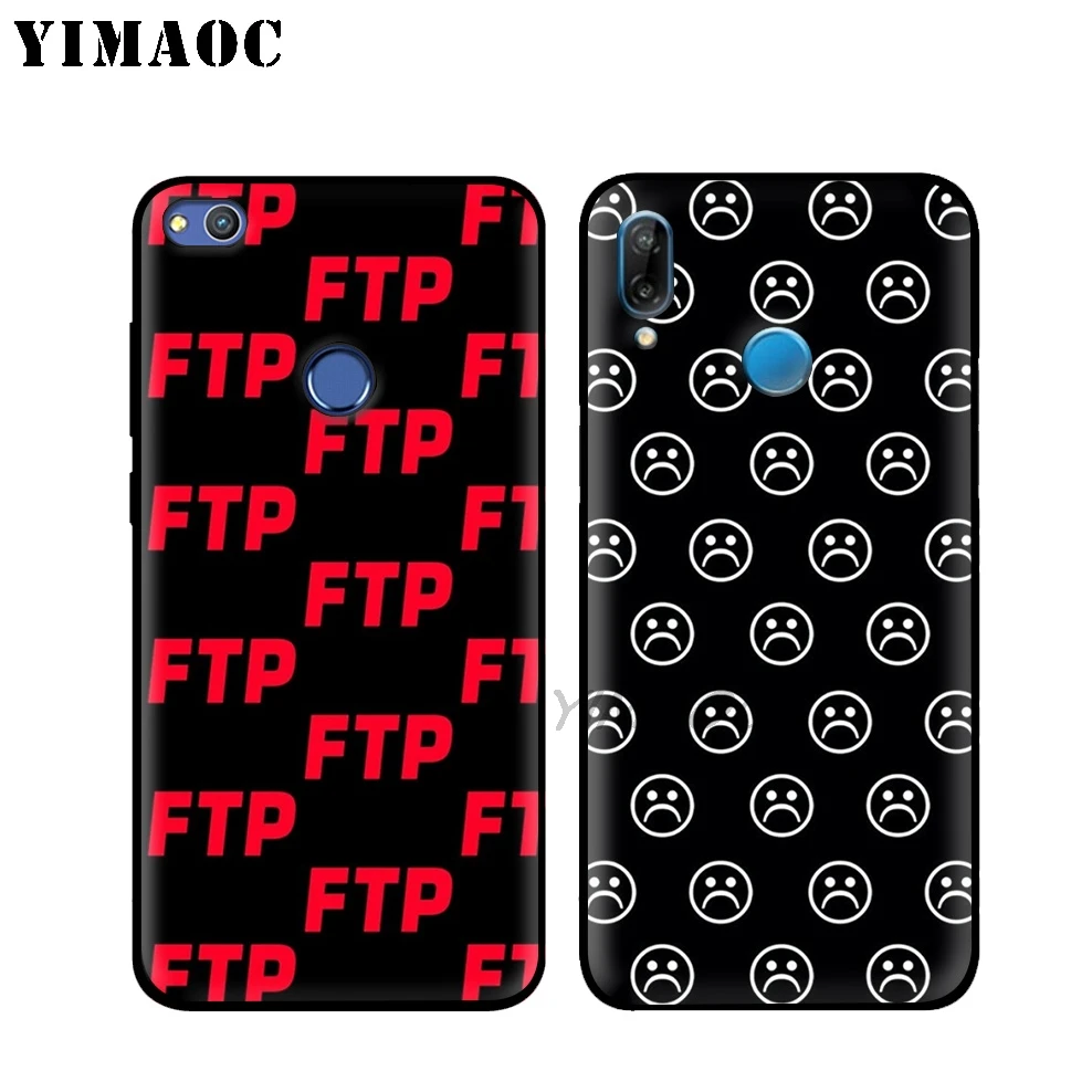 YIMAOC FTP CHILL Cool Logo Soft Case for Huawei Honor Mate 20 9X Note 10 Pro 8X 8 6A 7A 7X 7C Y9 Y7 Y6 Prime 2018 2017 View |