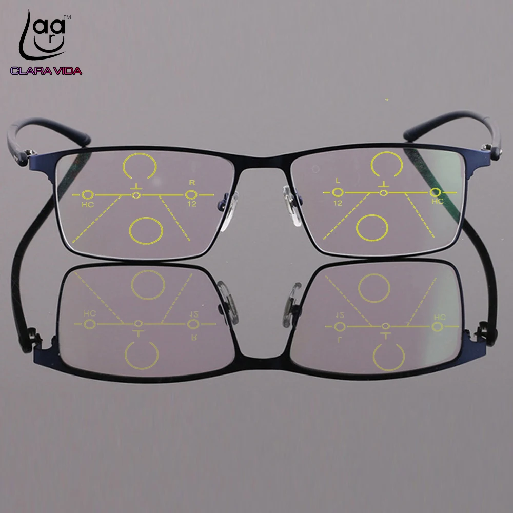 2019 New Men Leesbril Clara Vida = Progressive Multifocal Reading Glasses Full-rim Frame See Near And Far Top 0 Add +0.75to +4
2019 New Men Leesbril Clara Vida = Progressive Multifocal Reading Glasses Full-rim Frame See Near And Far Top 0 Add +0.75to +4