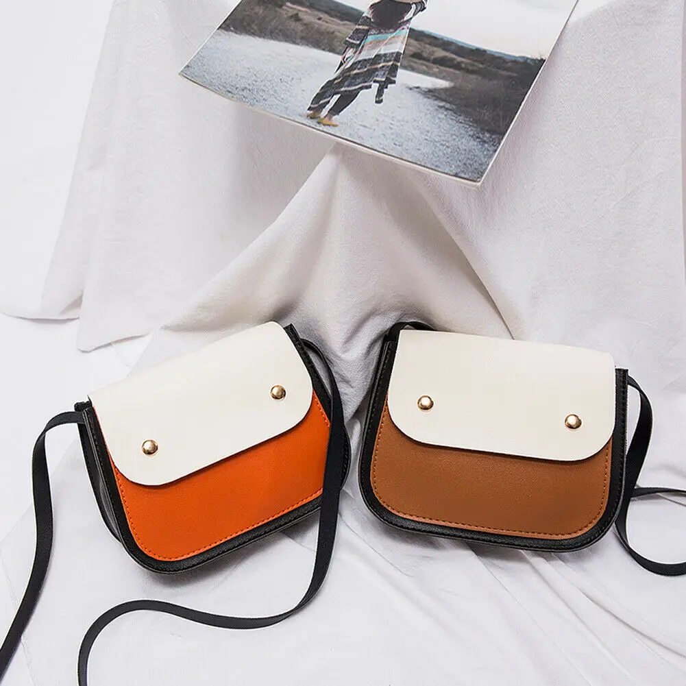 Женская сумка-мессенджер через плечо простая маленькая сумка для организации