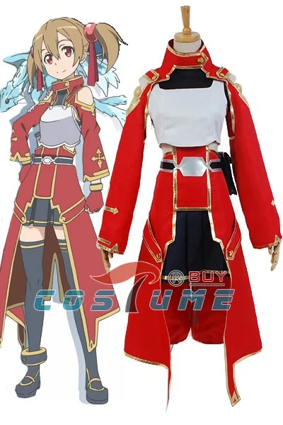 Sword Art Online SAO Keiko Ayano Silica Карнавальный костюм для женщин и девочек Аниме на