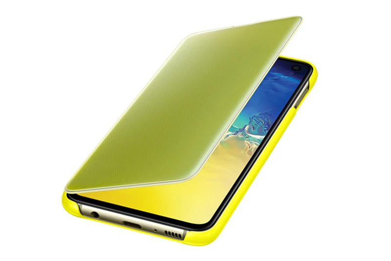 Для samsung GALAXY S10 S10E G9700 S10+ S10Plus A Для samsung Mirro чехол прозрачный View чехол для телефона