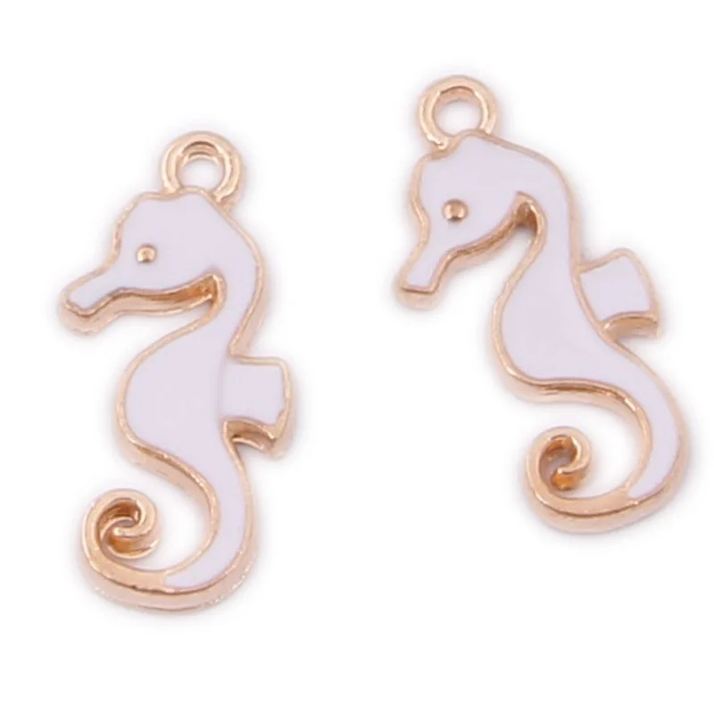 Эмалированная подвеска Seahorse браслет для рукоделия аксессуары ювелирных изделий