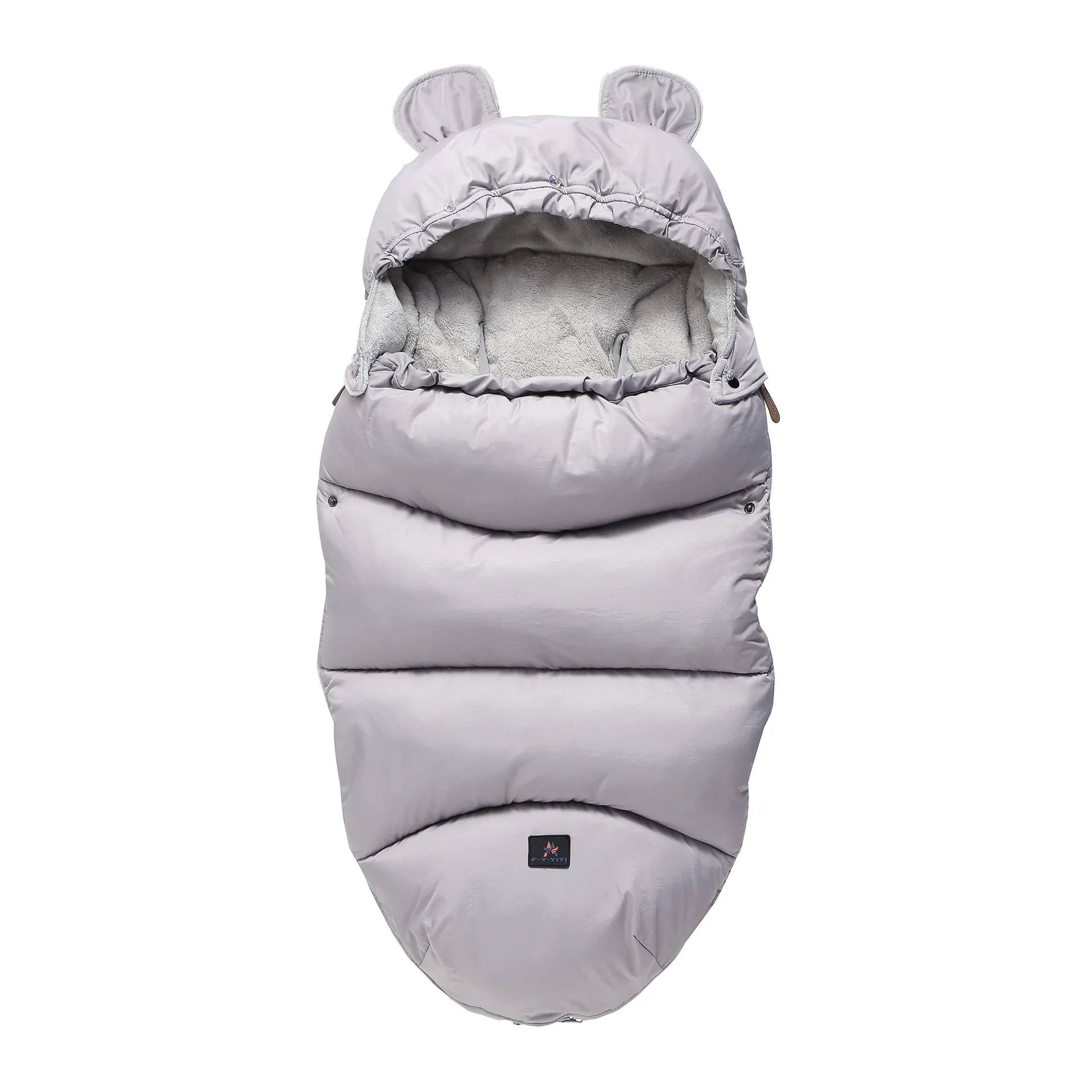 gray Конверт для новорожденных YOYA Plus VOVO YUYU Детские коляски спальный мешок на весну и зиму теплые спальные мешки халат младенческой коляски конверты новорожденных Footmuff - Цвет: gray