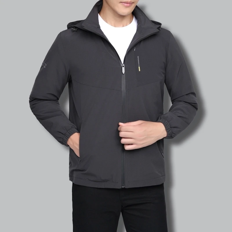 Новый Плюс Размер 8XL 7XL мужские толстовки Мужская куртка шерстяная подкладка