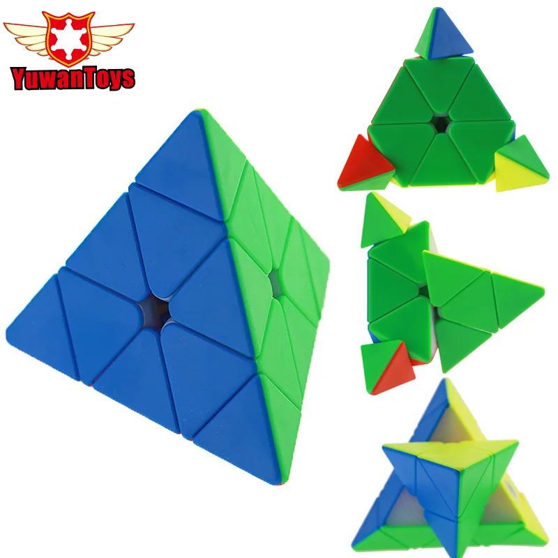 3X3X3 Triangle Pyramid Magic Cube Puzzle Professional Speed Game Educational Toy Gifts For Children Kids | Игрушки и хобби