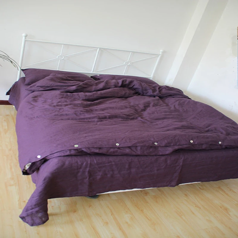 Комплект постельного белья из чистого французского льняного 4 шт.|sheet set|bedding setbedding