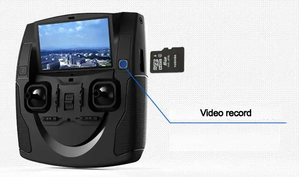 Высокое качество Hubsan H107D FPV X4 5,8G 4CH 6-RC оси для дрона квадрокоптера режим 1 левая рука детские игрушки подарки