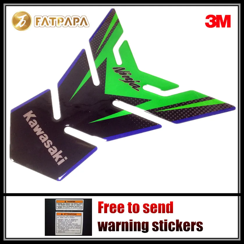 Мотоцикл из углеродного волокна 3D трехмерный Танк Защитная Наклейка пихта для