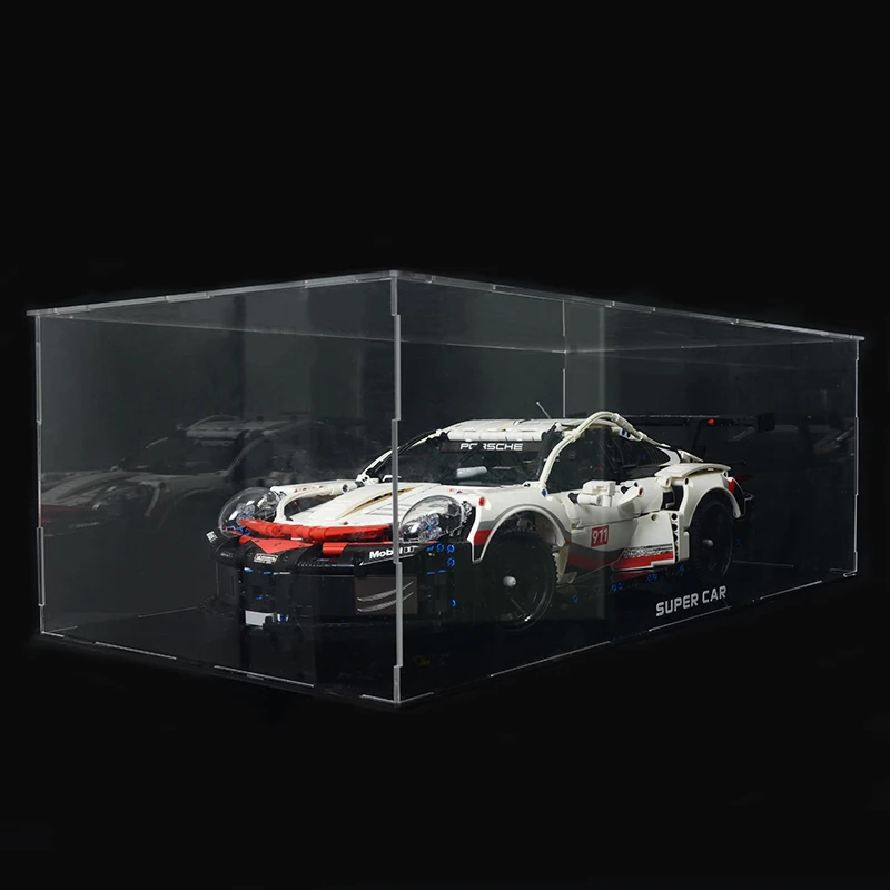 Выставочная коробка для lego technic prosche rsr 42096 20097 серия строительный блок модель 3368