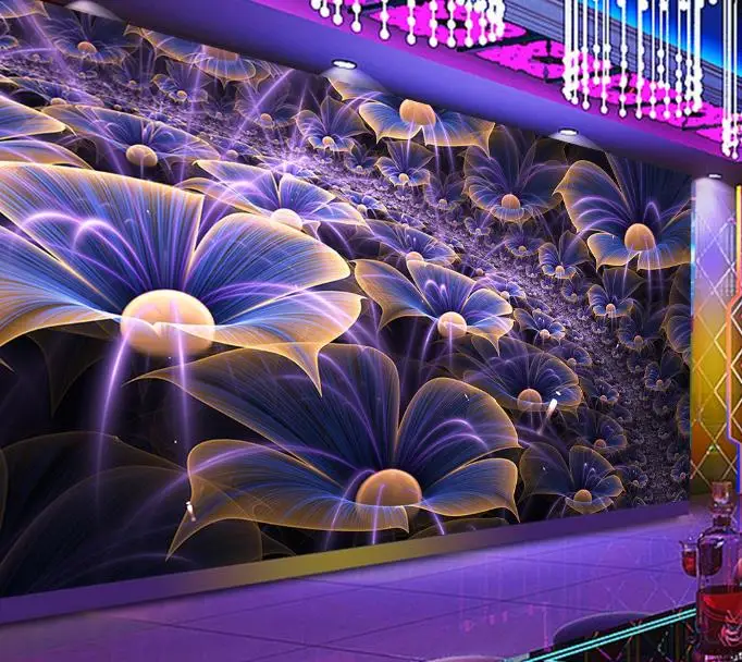Обои для стен 3D стереоскопический декоративный фон на заказ|wallpaper for walls|flower