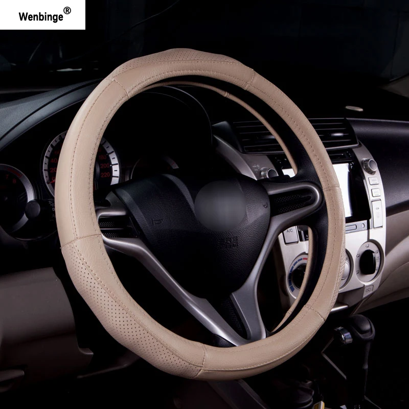 Wenbinge чехол рулевого колеса автомобиля для lancer Kia ceed/Hyundai solaris рутил оплетка руля