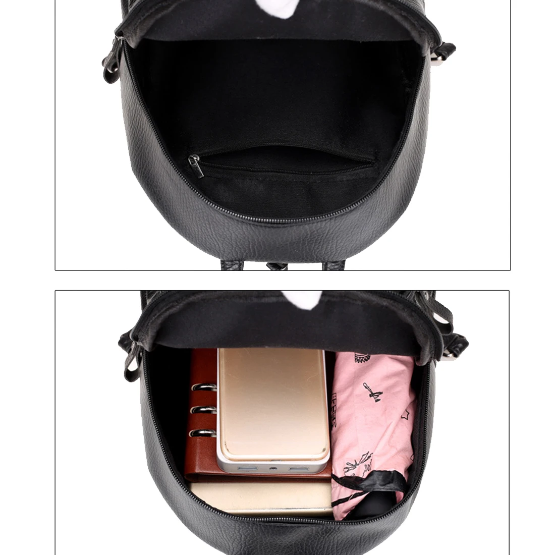 Emarald Vintage Backpacks For Adolescent Girls Pu Leather Women School Bags Backpack Female Chest Pack | Багаж и сумки