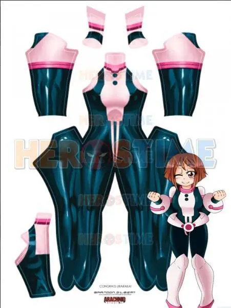 Костюм Uraraka My Hero academic Ochaco вечерние костюмы на Хэллоуин для косплея боди заказ|hero