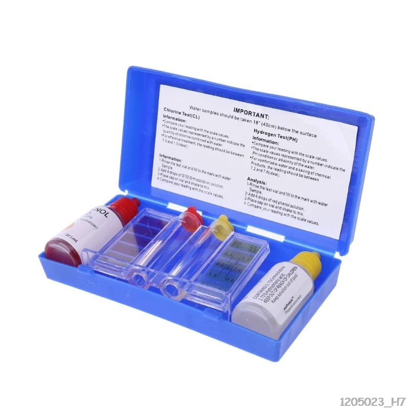 

PH хлора воды качество Тесты Комплект Бассейн Гидропоника; Аквариум Тесты er