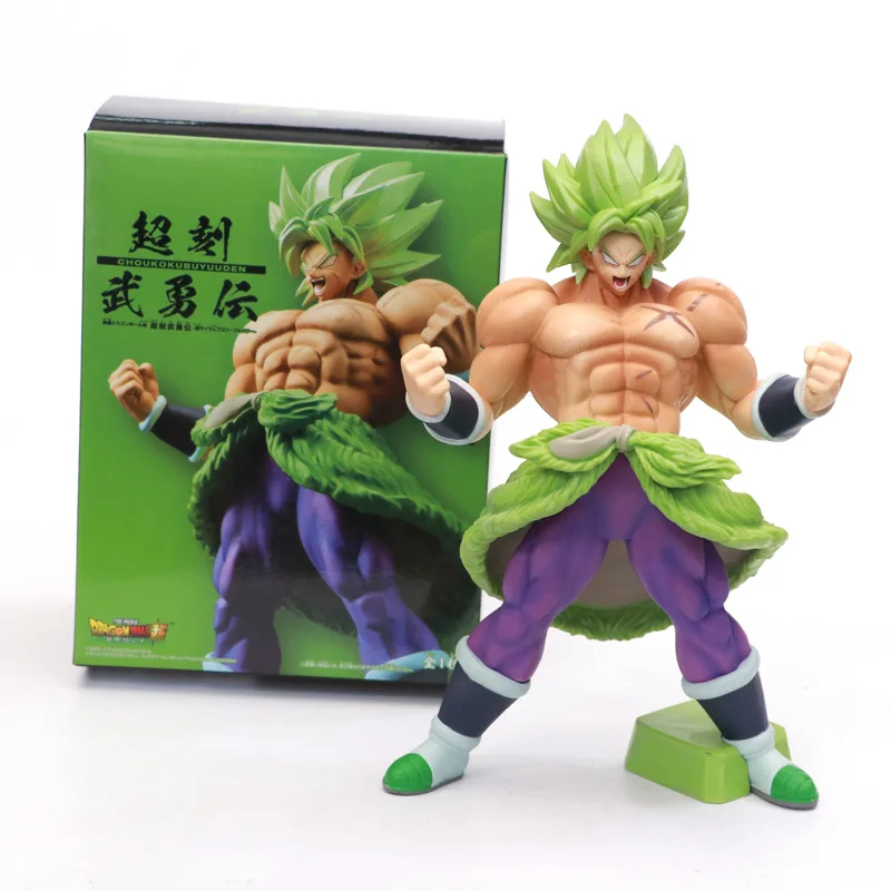 Драконий жемчуг Z Супер Saiyan Broly полная мощность Ver. Виниловая фигурка
