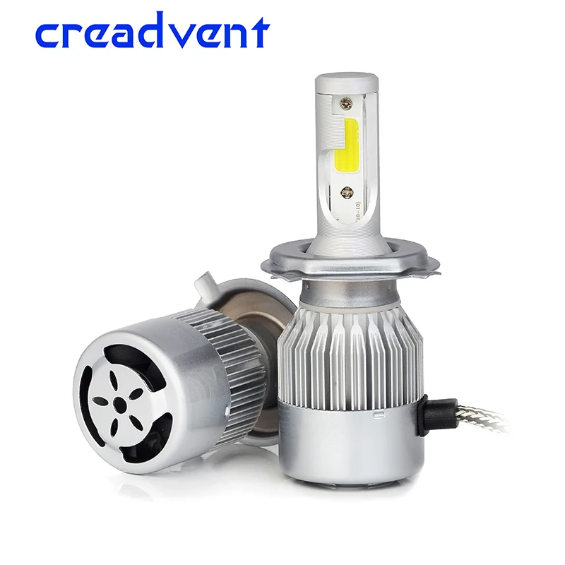 Автомобильные фары 72 Вт h4 led h7 h1 h11 h8 h3 880 hb3 9005 hb4 9006 автомобильные противотуманные