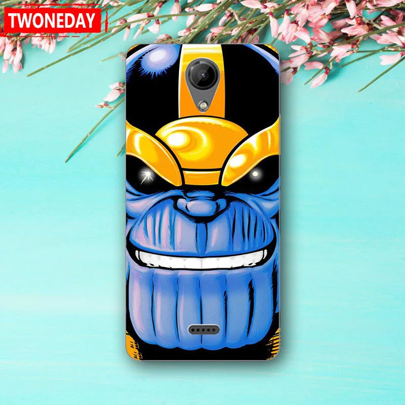 Fashion hero Printing Case For Wiko Freddy 5.0&quot cases Silicone Soft Cover Protector Back Fundas | Мобильные телефоны и