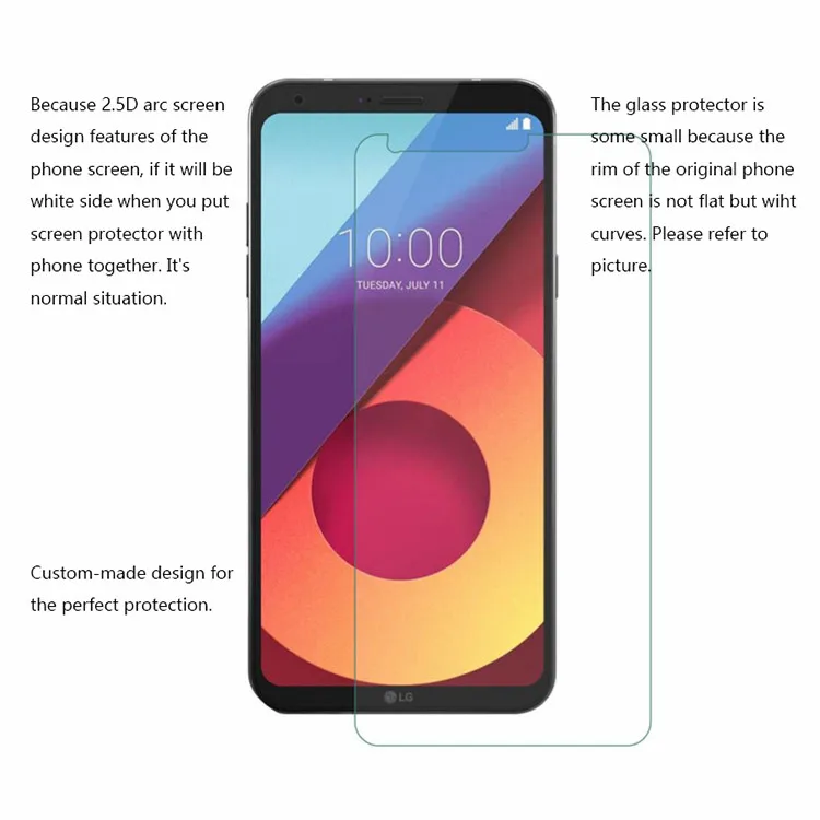 HOPCHAM для Lg Q6 закаленное стекло 2 5 9h защитная пленка на Q 6 Plus Q6Plus M700A M700 Q6a Alpha |