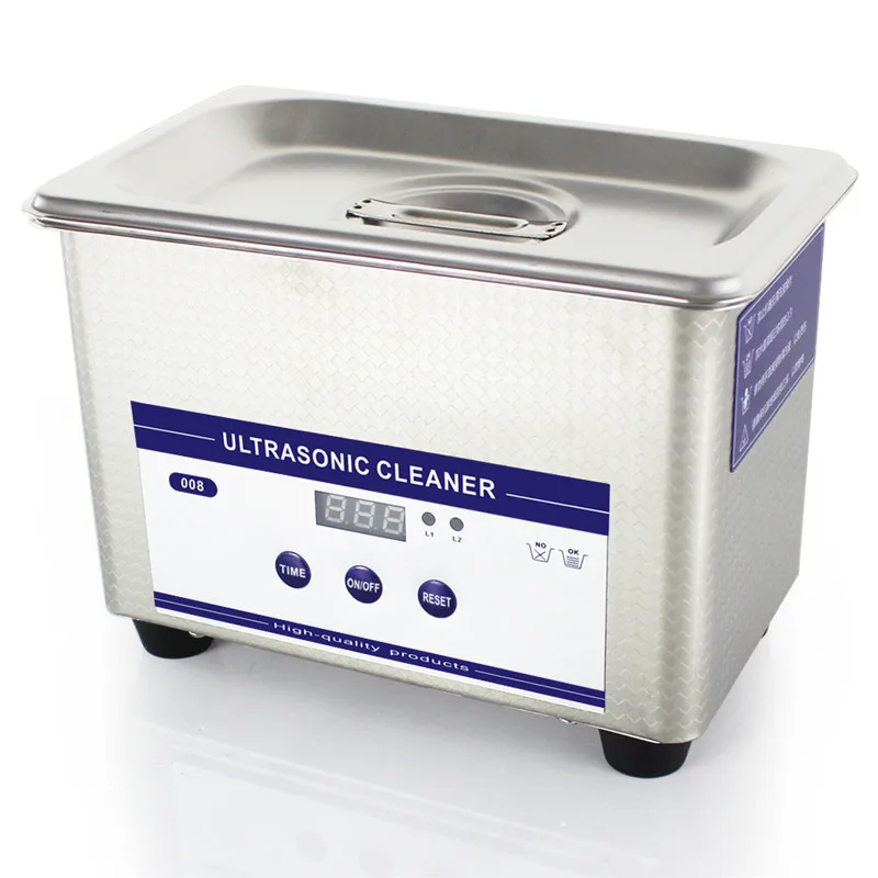 0.8L ЕС США 35 Вт 220 В/110 В Мини Ультразвуковой Очиститель Ванна Для Cleanning Ювелирные