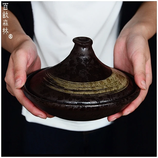 Японская кастрюля для приготовления тушения неприлипающая марокканский тайский