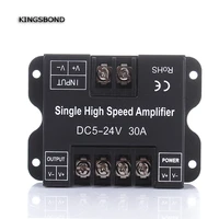 dc5v 12v 24v 30a single color led high speed amplifier signal repeater for 1ch 1 channel dimmer power amplifier led strip lights