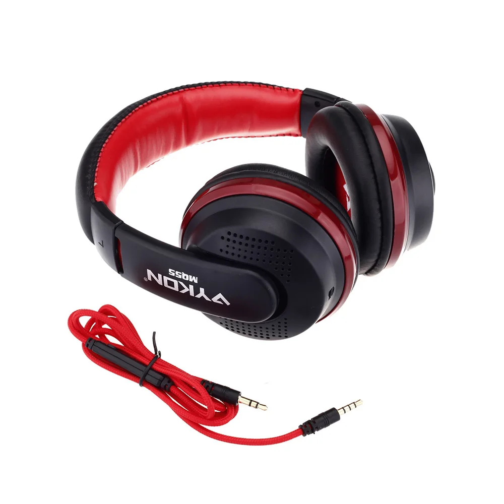 Новинка! VYKON MQ55 гарнитура для игр проводные наушники iPhone iPod Samsung ПК компьютера MP3 |