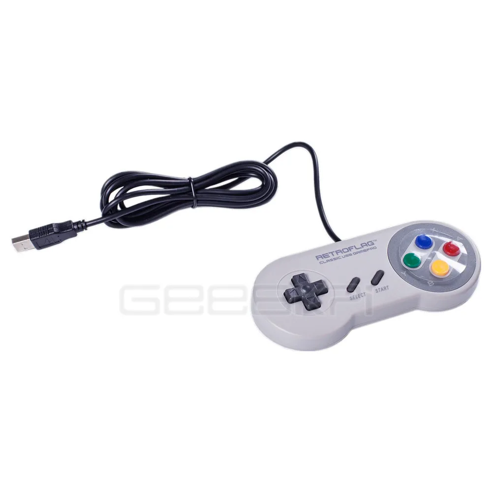GeeekPi Retroflag SUPERPi Проводной USB геймпад игровой контроллер для SUPERPi Чехол-U/Чехол-J/NESPi чехол/Raspberry Pi