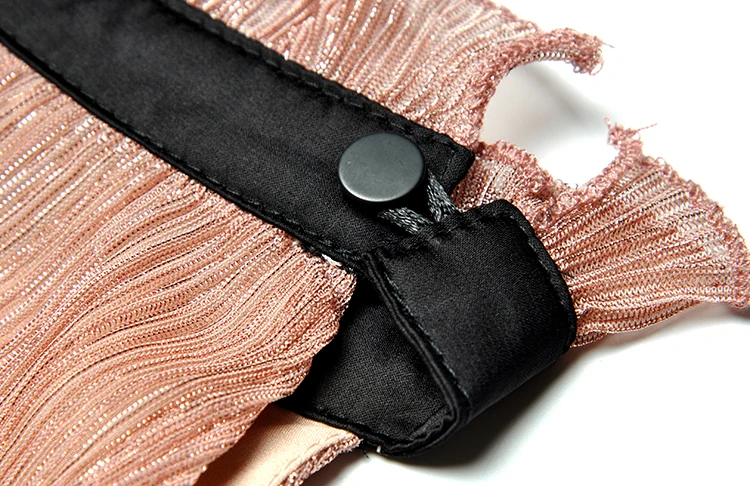 Цянь Хан Цзы дизайнерское модное подиумное Платье женское без рукавов элегантное высококачественное Плиссированное гофрированное тонкое длинное вечерние платье