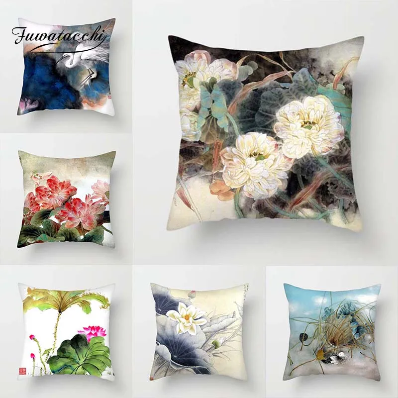 Декоративные наволочки в китайском стиле Fuwatacchi 2019 | Дом и сад