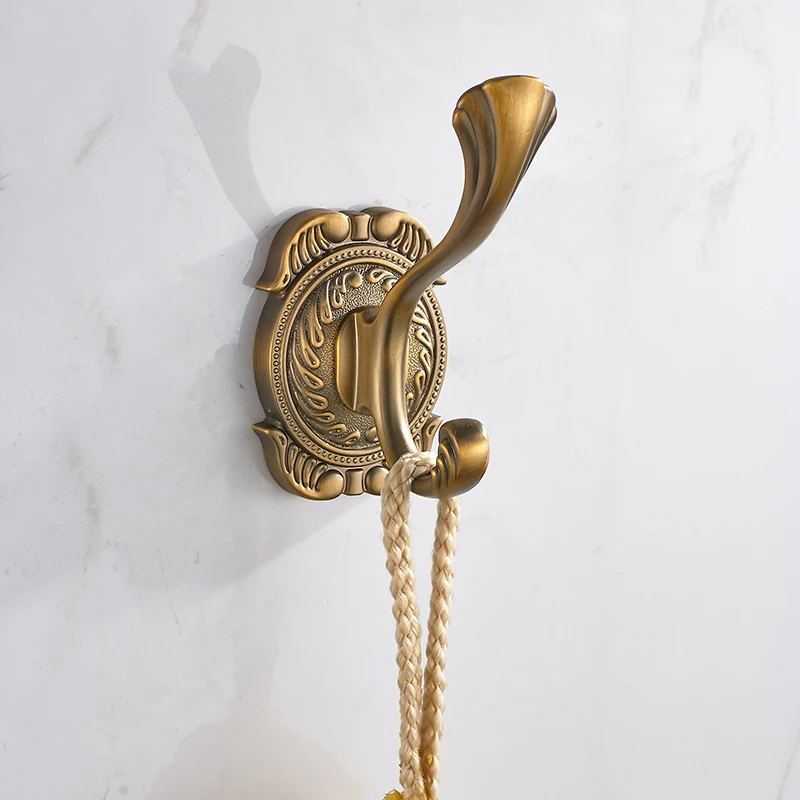 Классический Крючок для полотенец с одним хвостом ванной комнаты крючки халатов