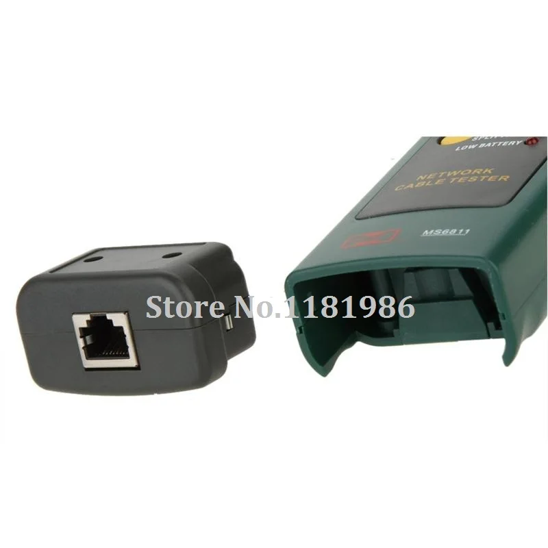 Ручной сетевой Кабельный тестер MASTECH MS6811 линейный трекер проводки UTP и STP