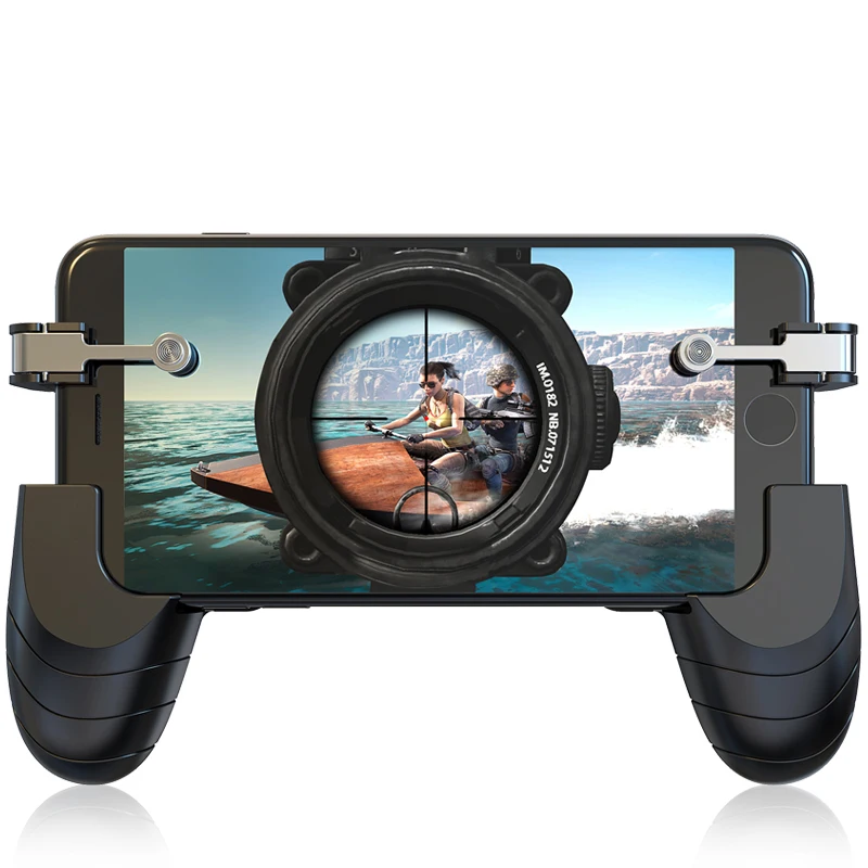 HEYNOW PC PAD геймпад 2в1 игровая ручка держатель джойстик для PUBG L1/R1 стрелок триггер огонь Кнопка Aim ключ для KnivesOut для ipad