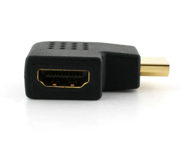 Адаптер Поворотный вертикальный с правой стороны HDMI 2016 шт./лот|angle hdmi|right angle hdmihdmi
