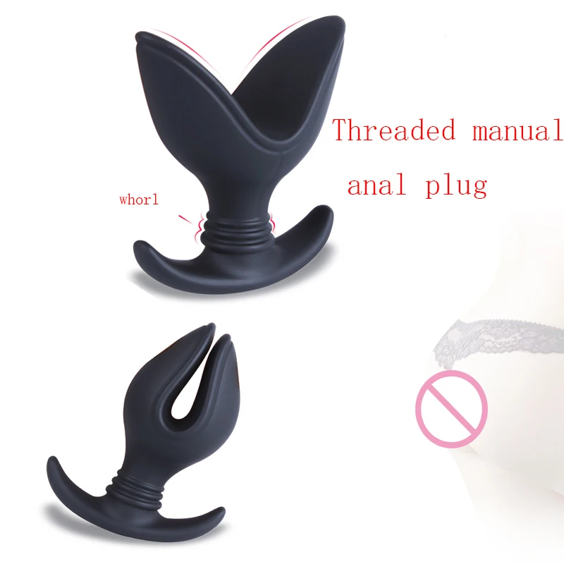 FFFSEX мягкий силиконовый V порт Анальная пробка SM игрушки открытие Speculum простаты g