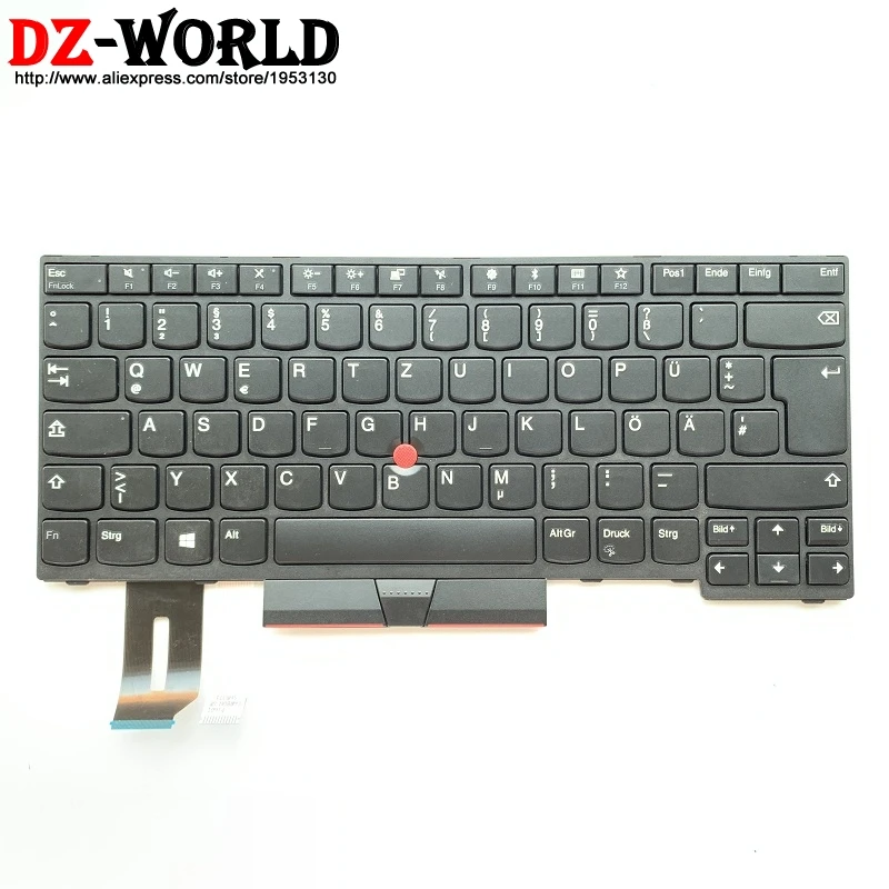 

New Original German Keyboard for Lenovo Thinkpad E480 E490 T480S L480 T490 T495 L390 L380 Yoga L490 P43s Laptop Germany Tastatur