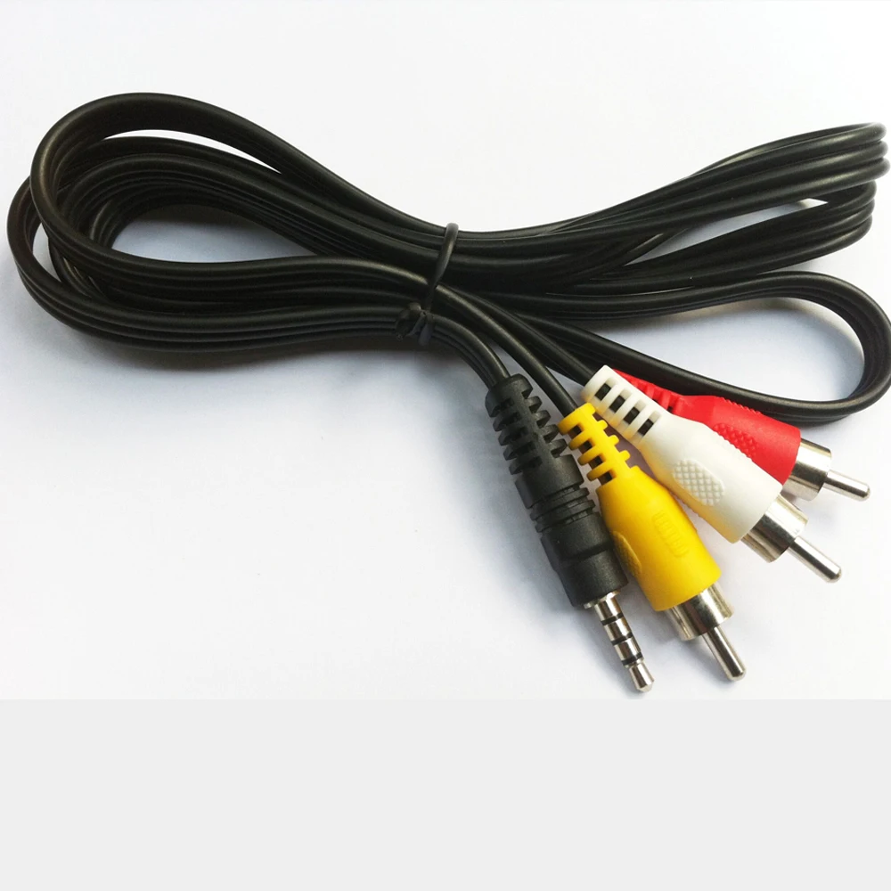 HD 3RCA Av-kabel 4 резинки для волос для Satellietontvanger Ondersteund Cccam DVB-S2 через USB wifi