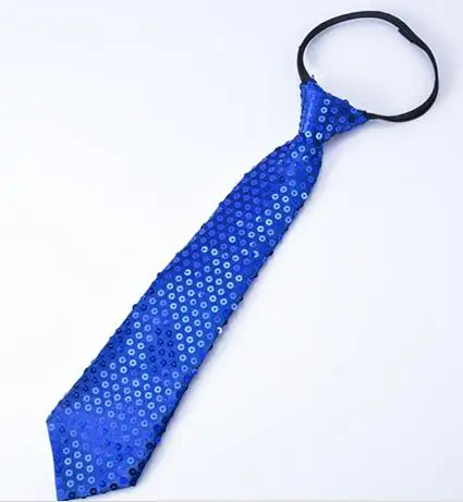 royal blue DKBLINGS 12 шт. Для женщин/мужчин/блестками на воротнике шеи галстук-бабочка в стиле «хип-хоп» шейный галстук уличный концерт accessorieas - Цвет: royal blue