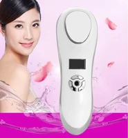 high quality lcd display handheld ultrasonic hot and cold therapy beauty instrumentultrasonic cool warmer beauty device
