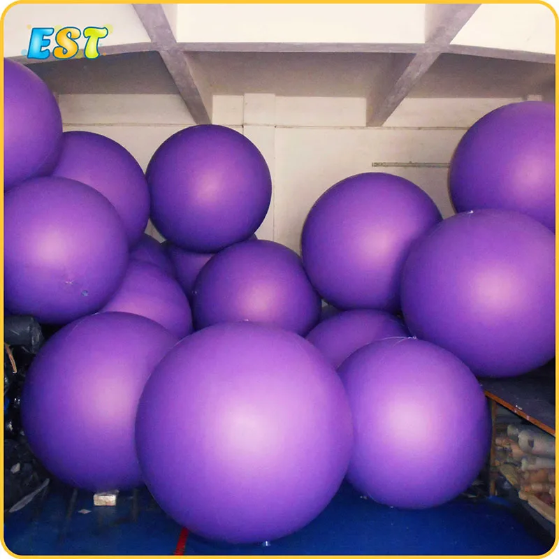 Бесплатная доставка 100 см светодиодные надувные шары из ПВХ для метательного