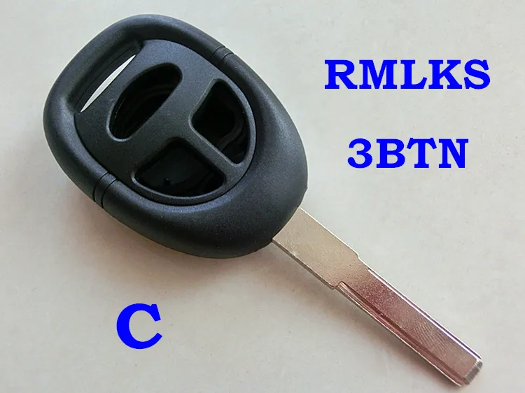 RMLKS для SAAB 9 5 дистанционный брелок ключей оболочка чехол комплект лезвие