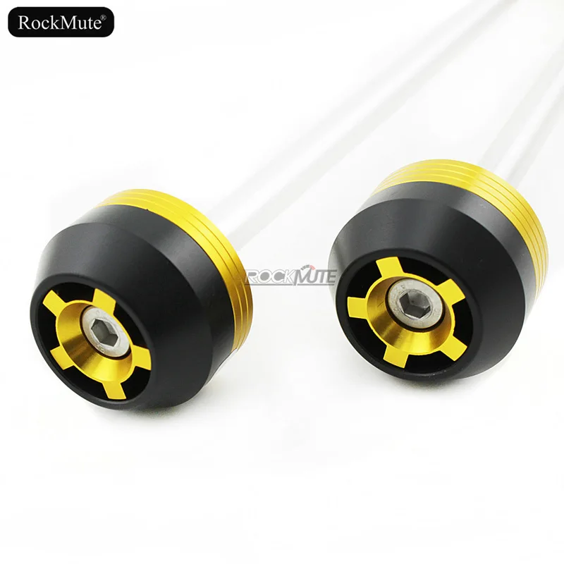 Мотоцикл передний мост вилка колеса протектор крушение слайдер Для KAWASAKI ZX 6R zx6r