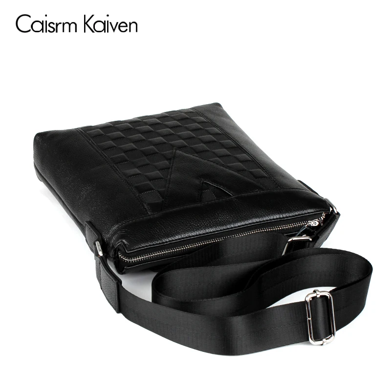 Caisrm kaiven новый бренд V слово кожаная мужская сумка повседневная мужской деловой